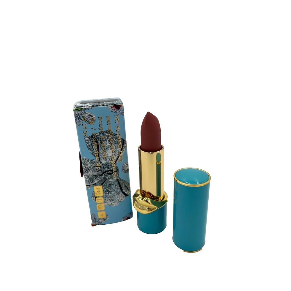 Pat McGrath Labs Matte Trance Lipstick 048 Christy Blue Case 0.14 oz / 4 g